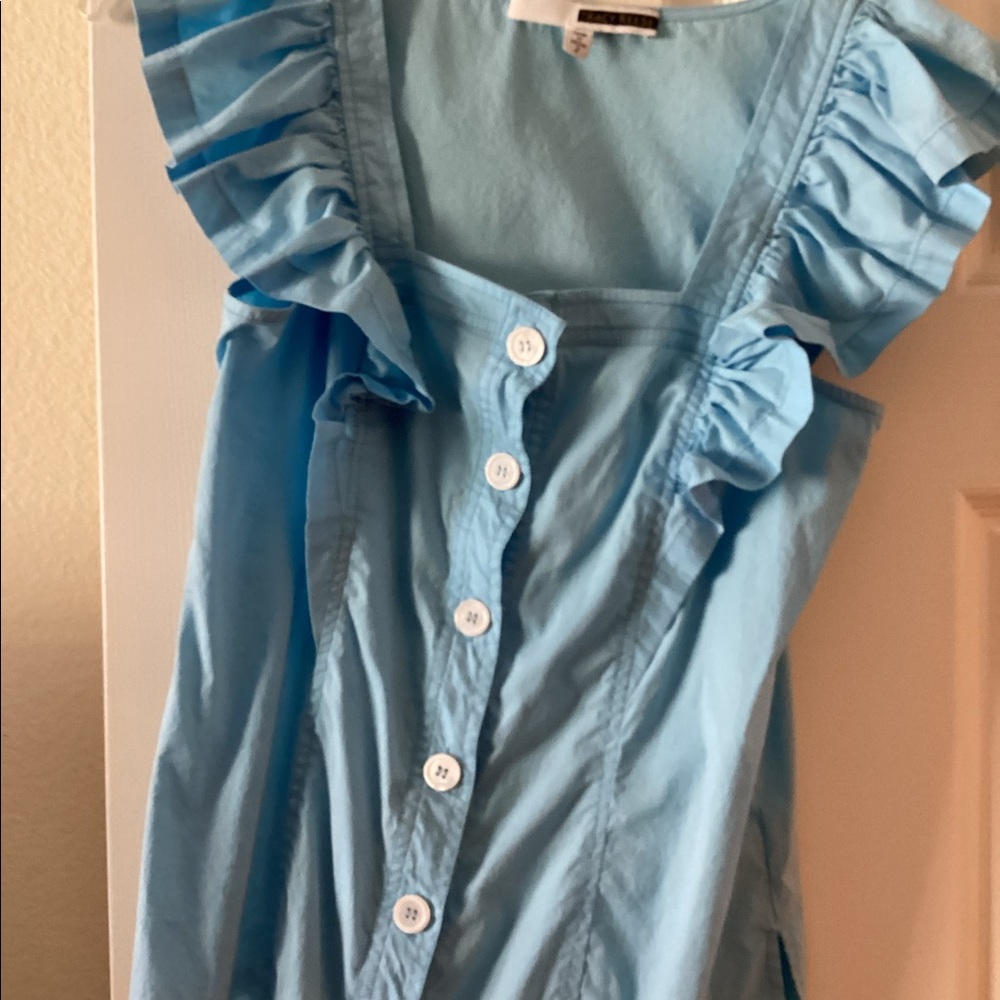 Blue women blouse